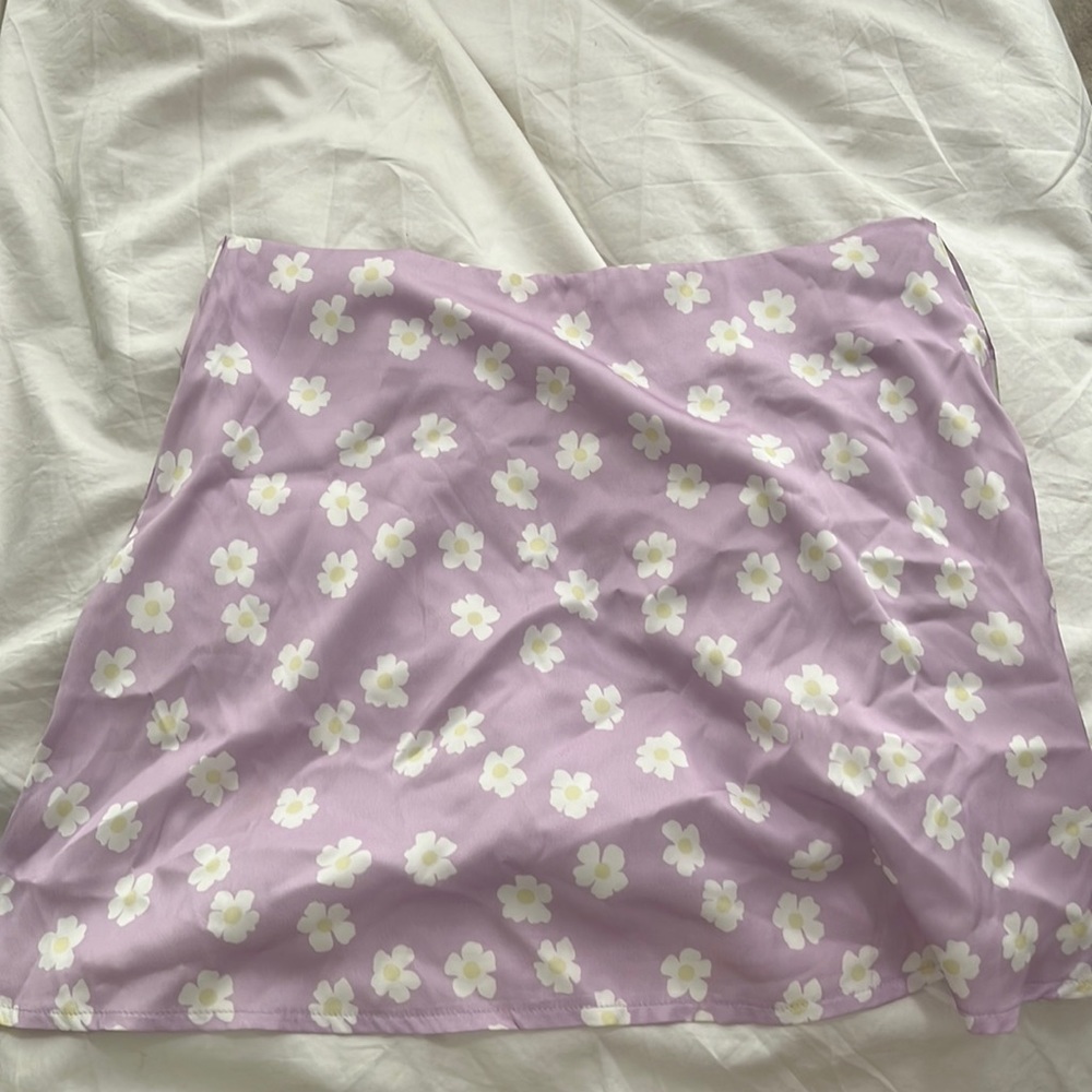 Princess Polly floral mini skirt